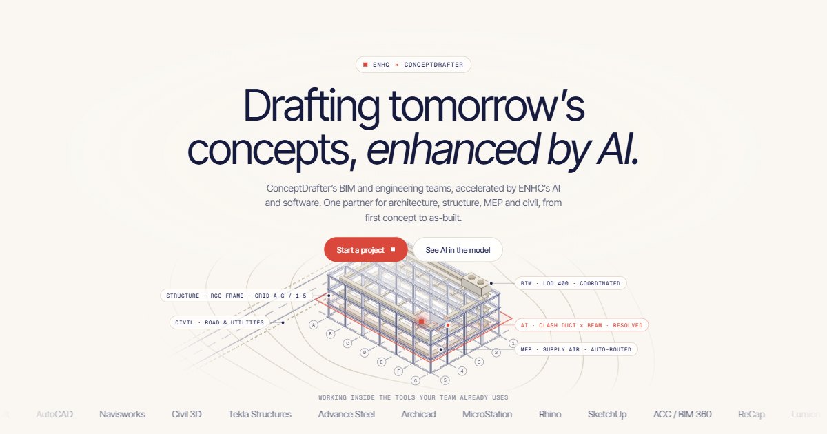 Enhcept · Drafting tomorrow's concepts, enhanced by AI